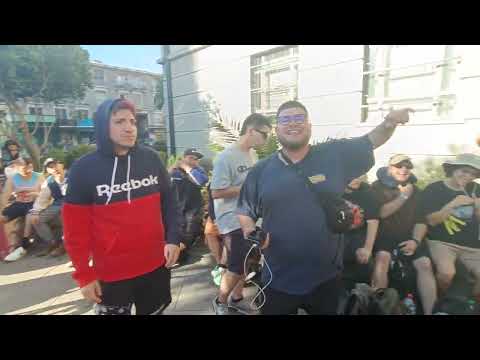 ACERTIJO en la plaza junto a JAMBO vs. JONY SEK & EJ3: 8vos - Batallas Under Vol.1 -2023