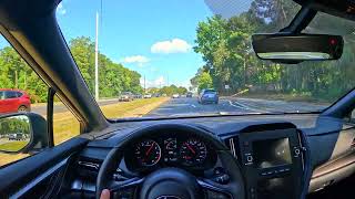 2023 Subaru WRX - POV Drive No Talking (Binaural Audio)