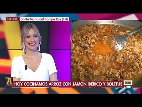 Cocinamos arroz con jamón y boletus - Ancha es CLM - CMM