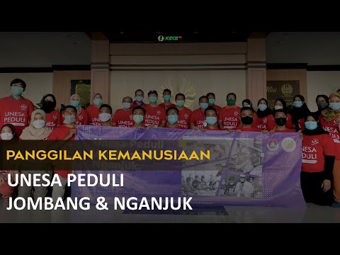 UNESA PEDULI: Pelepasan Relawan Unesa Peduli Jombang dan Nganjuk