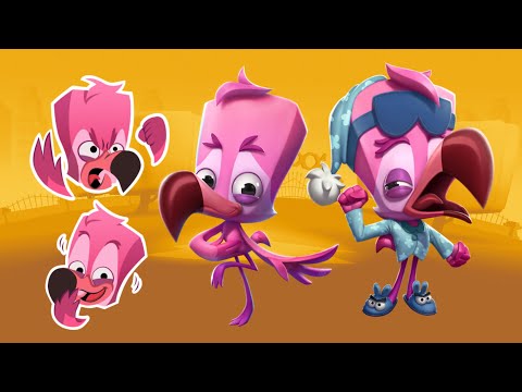 New Character Reveal || Milo the Flamingo || Zoo Battle Arena