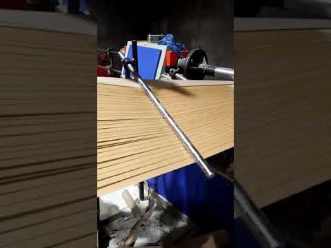 Paper tube winding machine