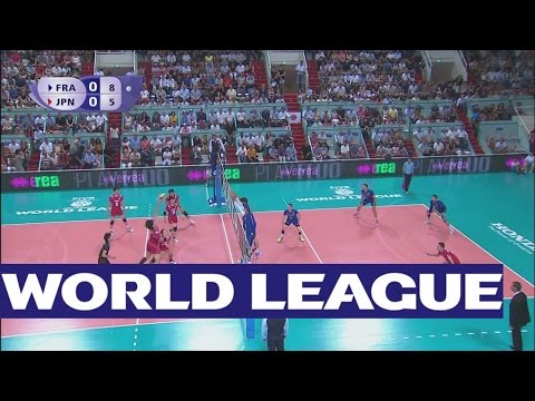 Keep the ball flying: France v Japan Long Rally