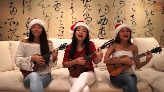 Christmas in the Sand - Colbie Caillat (Acoustic Ukulele Cover) | Honoka & Azita with Karlie Goya