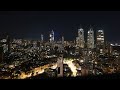 Mumbai City Night Aerials From 40th Floor