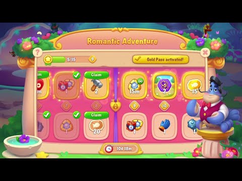 @Fishdom Win Strikes Level 10719 - Special Level 10723 Challenge. Romantic Adventure Level 8 🔓