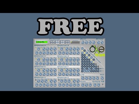 FREE Oxe FM Synth by Oxe Music Software