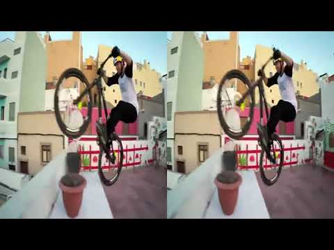 3D SBS -[GoPro]- Danny MacAskill ''Cascadia'' HD VR Experience Awesome bike TRICKS