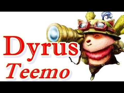 LOL Pro - TSM Dyrus Teemo vs Tryndamere