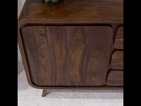 Kredens HENIO – praktyczny kredens z drewna mango | Table4U