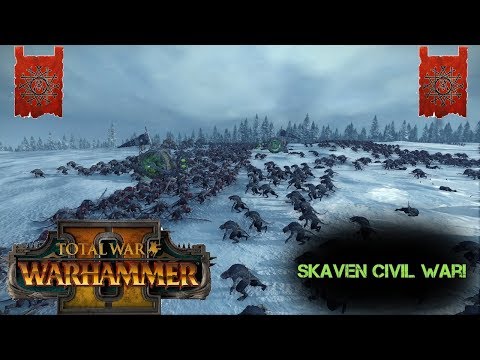 Total War Warhammer 2 | Multiplayer Battle #31 | Skaven Civil War!