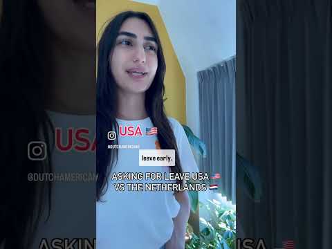 USA vs Netherlands: asking for leave