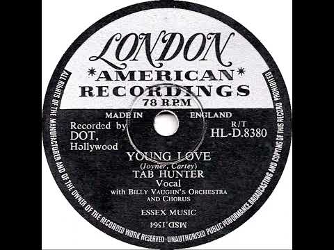 UK New Entry 1957 (17) Tab Hunter - Young Love