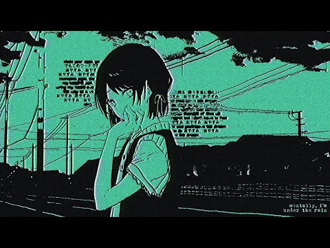 mentally, i'm under the rain