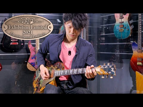 ESP Guitars: 2021 ESP Exhibition Limited EX21-23 EC-CTM