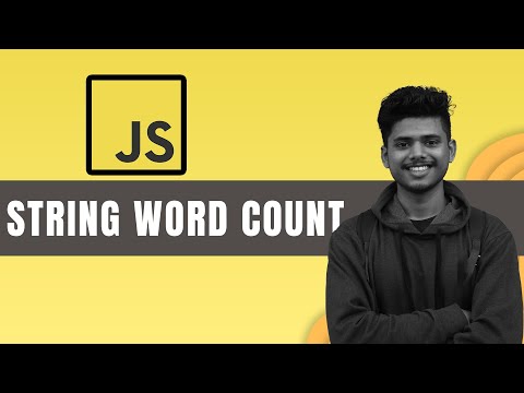 String Word Count In Javascript