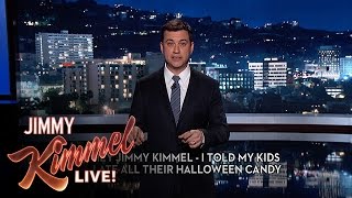 Hey Jimmy Kimmel, I Told My Kids I Ate All Their Halloween Candy