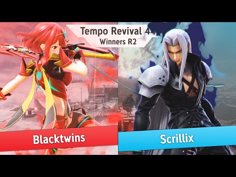 Tempo Revival 44 - Blacktwins (Pyra Mythra) Vs. Scrillix (Sephiroth) - WR2 - Smash Ultimate