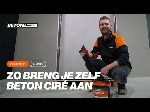 Beton Cire Aanbrengen | Stappenplan | DIY | Betonstunter