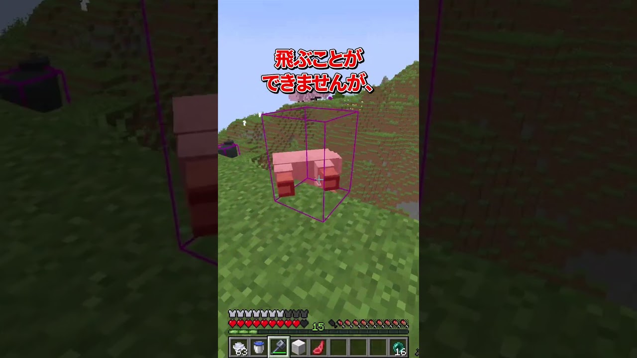 マインクラフト誰も知らない最強裏技3選【マイクラ】#Shorts