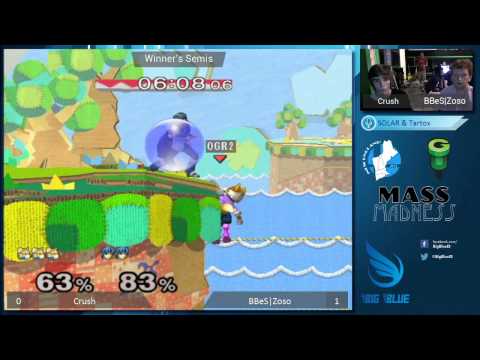 MMMM3 Bracket - Crush (Fox) vs Zoso (Marth) - WSF