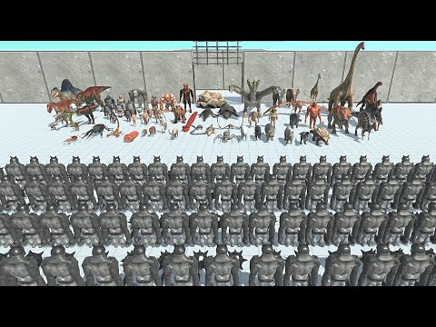 🚩FACTION VS SHATTERILLA🦍  With Same price - Animal Revolt Battle Simulator