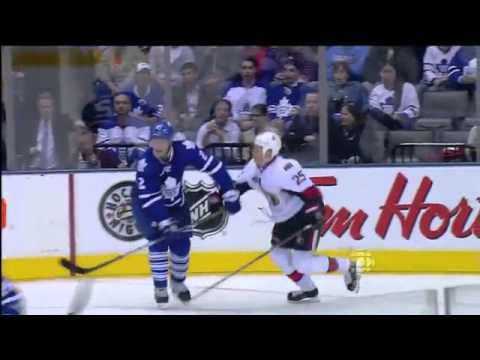 Senators @ Leafs - Phil Kessel Hat Trick Goal