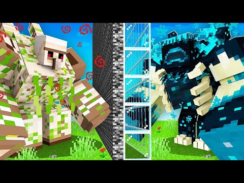 Minecraft MUTANT MOB BATTLE Yarışmasında Hile Yaptım!