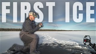 Ice Fishing Trout (Crazy Underwater Footage!)