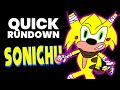 Sonichu A Quick Rundown