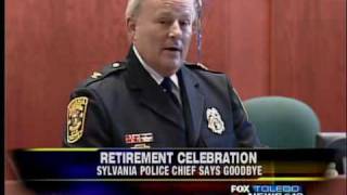 preview picture of video 'Chief Sobb retires from Sylvania'