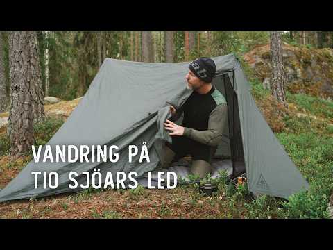 Tio sjöars led - vandring i trolska skogar med grottor & jättestenar.