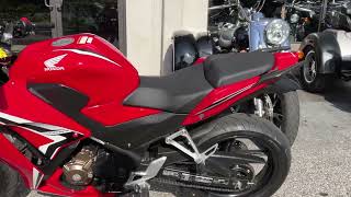 Video Thumbnail for 2021 Honda CBR300R ABS