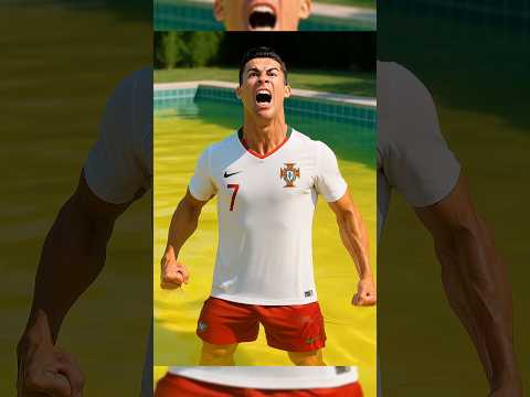¿Quién se hizo pis en la piscina de Ronaldo?