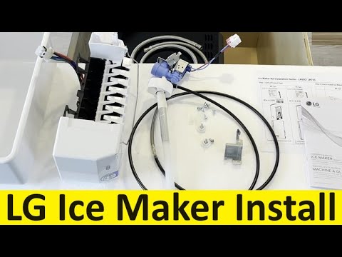 LG Ice Maker Install