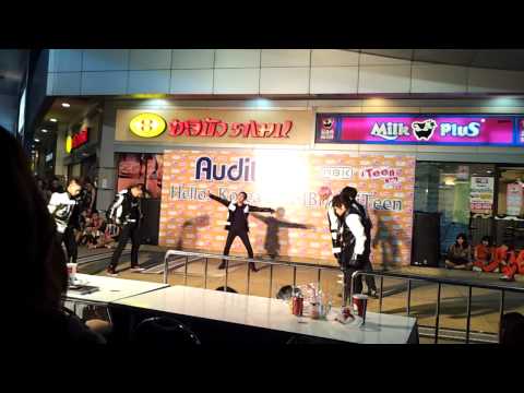 120929 E'x'E cover B.A.P @ Audition Hello Korea