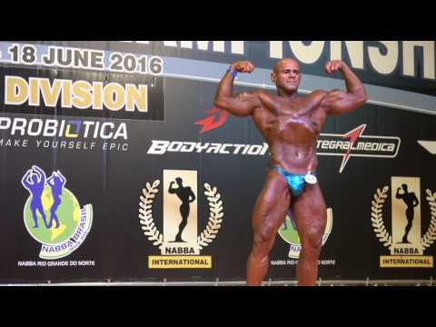 Raimundo De Lima Martins - Masters Over 40 - NABBA Worlds 2016