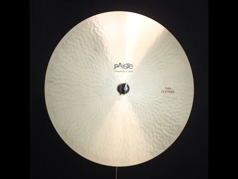 Paiste 22" Formula 602 Classic Thin Flat Ride - 2718g