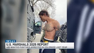 U.S. Marshals in Colorado report increase in fugitive arrests in 2025