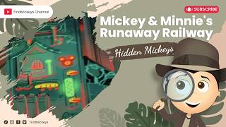 Mickey & Minnie's Runaway Railway Hidden Mickeys