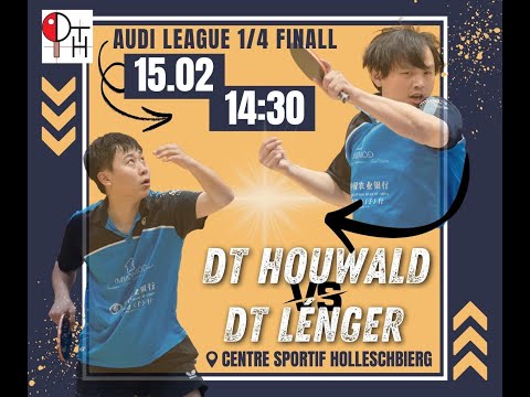 AUDI League : DT Houwald - DT Lénger (Dësch 1)