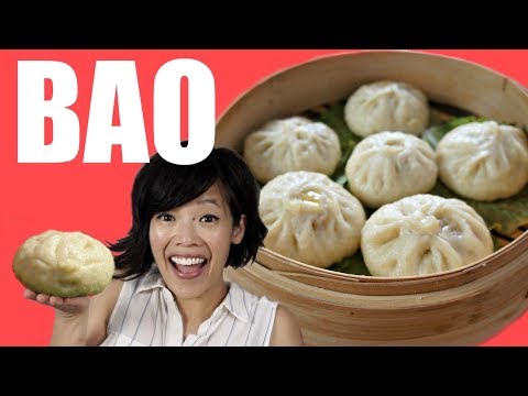 How to make BAO from the Pixar movie Bao -- Chinese steamed bun recipe