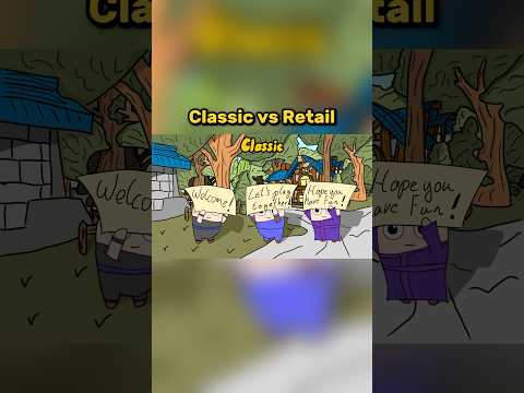 WoW Classic vs Retail: Community #worldofwarcraft #wow #warcraft #blizzard