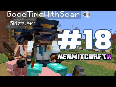 HermitCraft 10: Missing mobs?! A suspicious summons from Xisuma! — ep 18