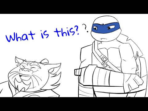 Leo has a strict Asian parent but Leon doesn’t | TMNT 2012 x ROTTMNT animatic