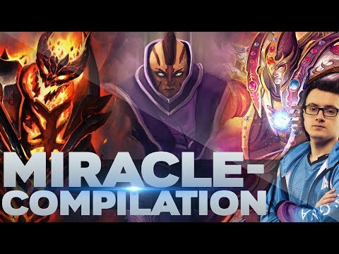 THE ART OF MIRACLE - SIGNATURE HEROES GAMEPLAY COMPILATION (INVOKER, SHADOW FIEND, ANTI-MAGE)