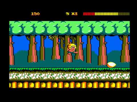 [AMSTRAD CPC] Wonder Boy X-Mass Demo - Full Longplay