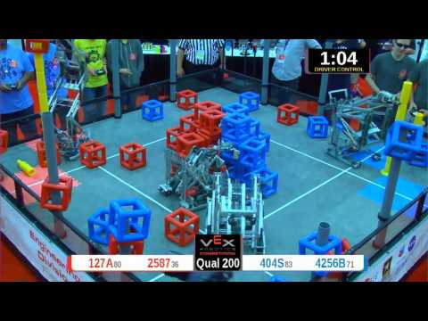 2015 VRC Engr Q200 - 127A 2587 vs 404S 4256B - 79 to 49 - VEX Worlds 2015 - Engineering Division