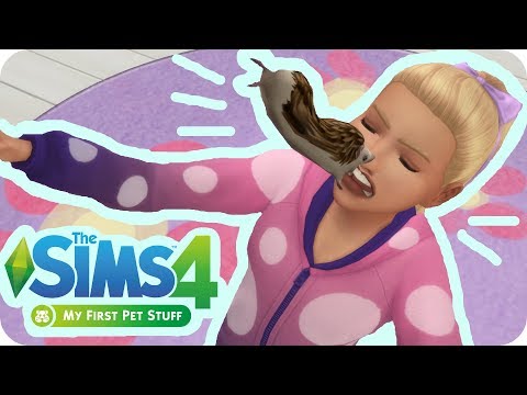 HOW TO CARE FOR YOUR HAMSTER | Sims 4 My First Pet Stuff Gameplay Review