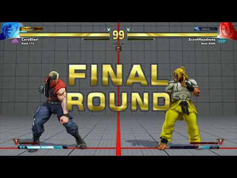 SFV~ Nash (CeroBlast) vs. Ken (ScootHayabusa) HD 35